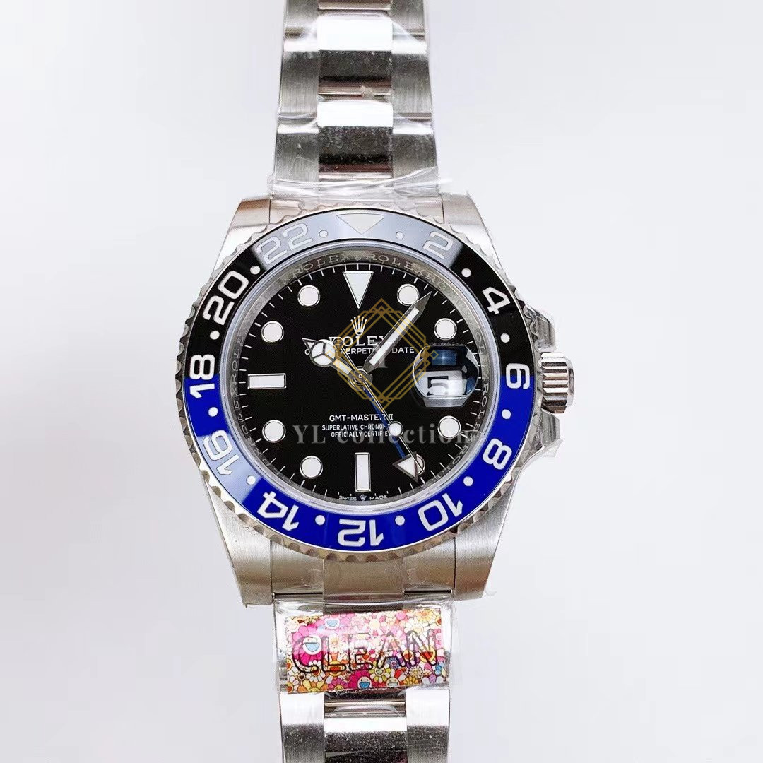 롤렉스 GMT 마스터 II 116710 40mm 블랙/블루