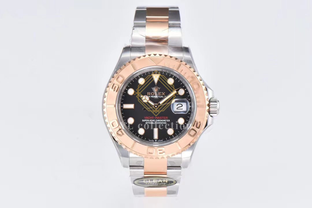 롤렉스 요트마스터 40mm 블랙/로즈골드