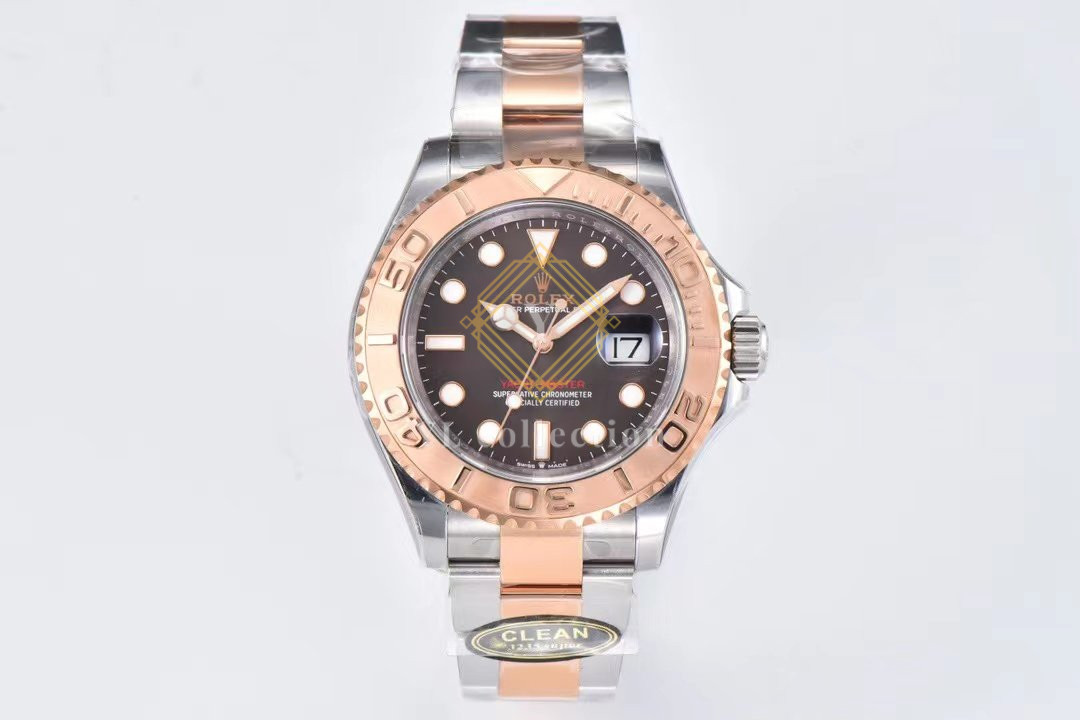 롤렉스 요트마스터 40mm 브라운/로즈골드