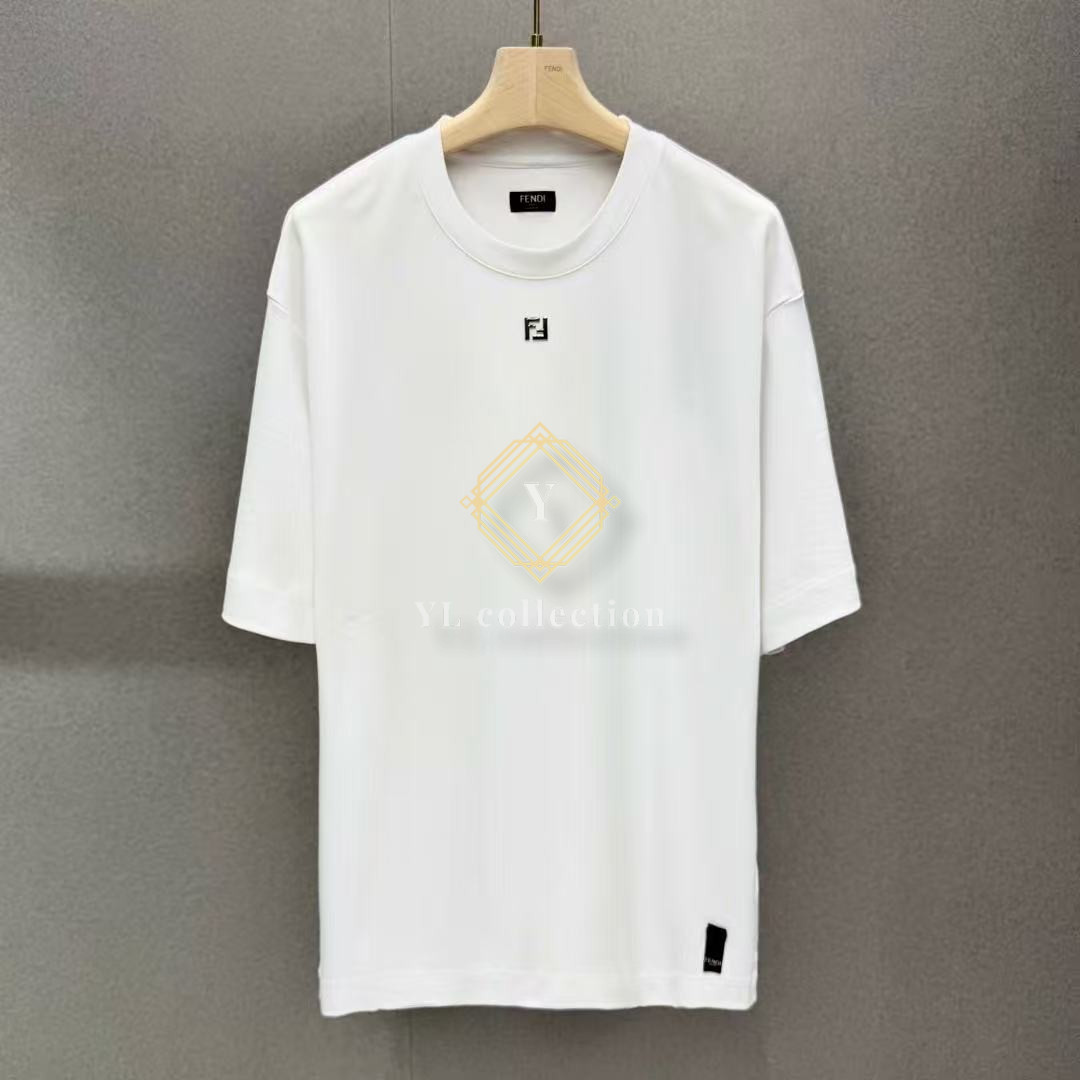 펜디 FF 장식 티셔츠