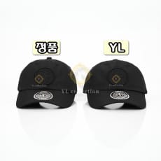 스톤아일랜드 자수 로고 볼캡 블랙